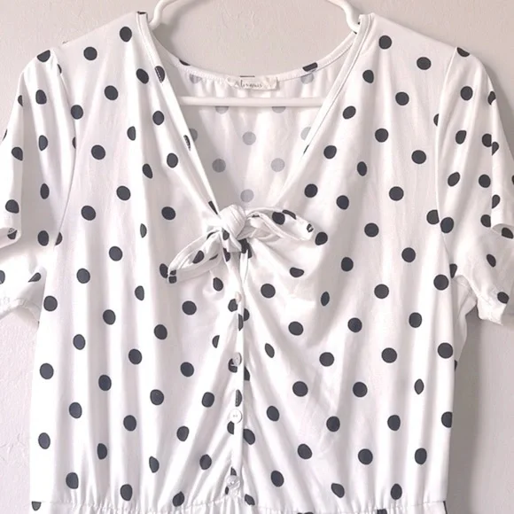 Les Amis Polka Dot Dress - Picture 1 of 4
